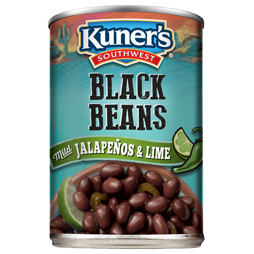 Kuner’s® Southwest Jalapeno Black Beans with Lime Juice