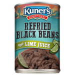 Kuner’s® Southwest Refried Black Beans with Roasted Chiles