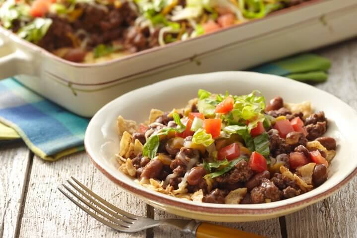 Taco Salad Casserole