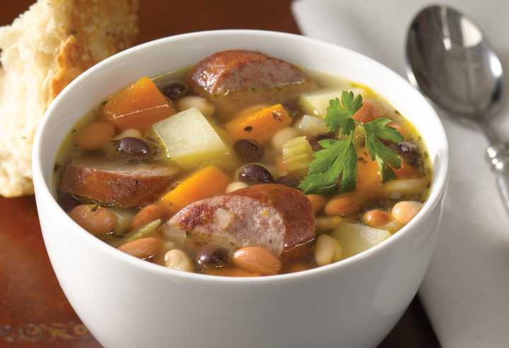 Mixed Bean and Potato Soup